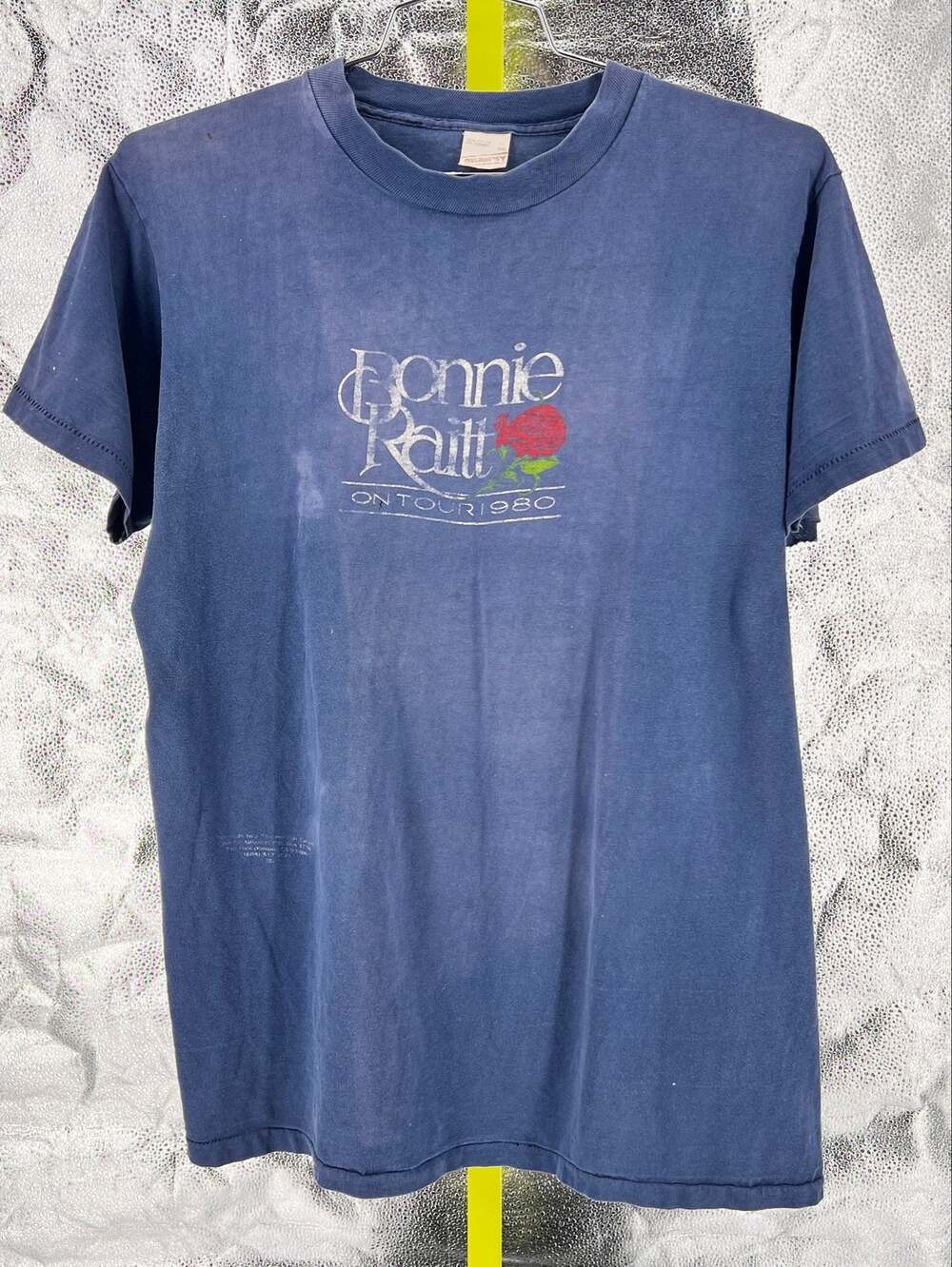 1980 Bonnie Raitt Tshirt Vintage Tour for a Non-Nuclear Future Benefit Concert
